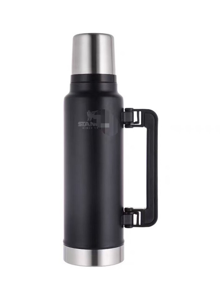 Stanley Classic Legendary Bottle 1.9L / 2.0QT Hammertone Green – BPA FREE Stainless Steel Thermos | Hot for 45 Hours | Leakproof Lid Doubles as Cup | Dishwasher Safe - Image 2