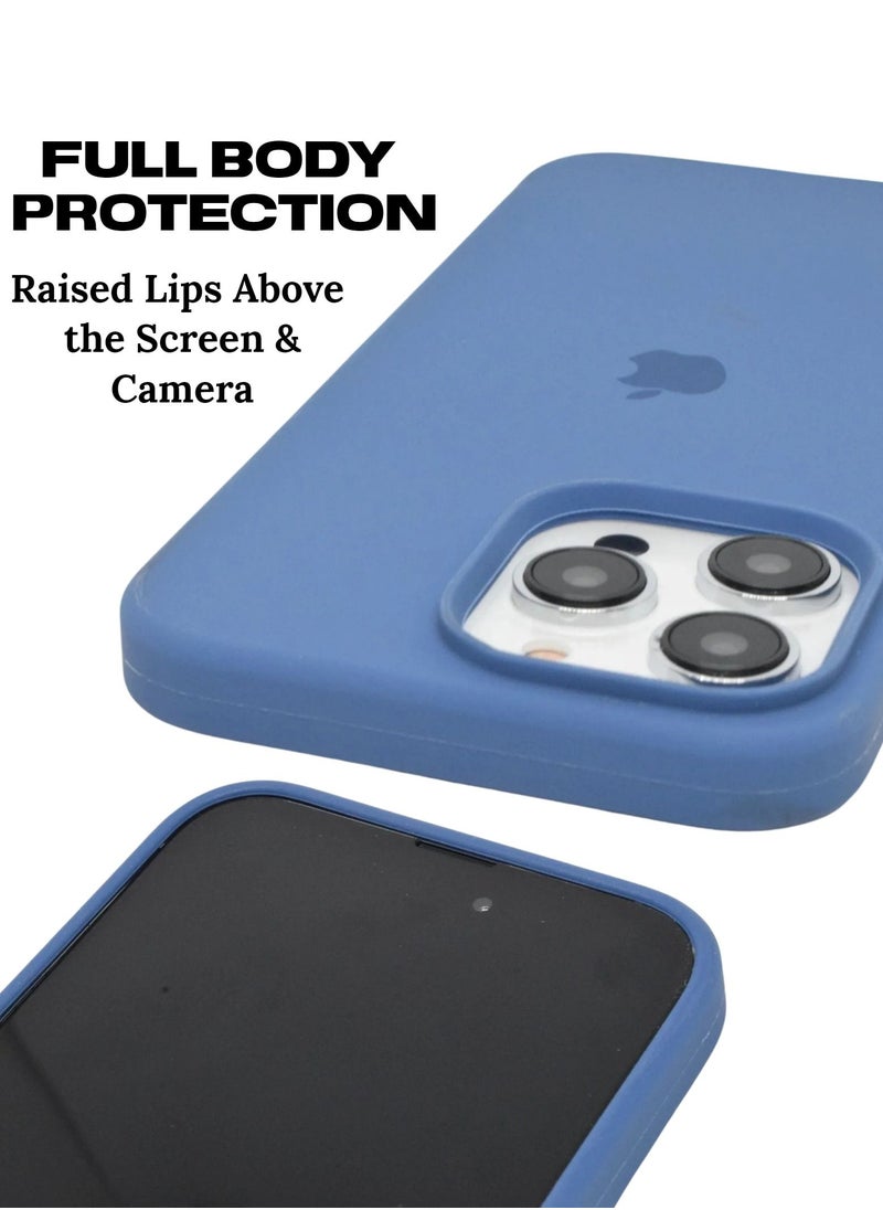 BORTONY - iPhone 14 Pro Case Liquid Silicone Anti Scratch Anti Fingerprint Soft Silky Touch Shockproof Protective Cover for Apple iPhone 14 Pro - Image 1