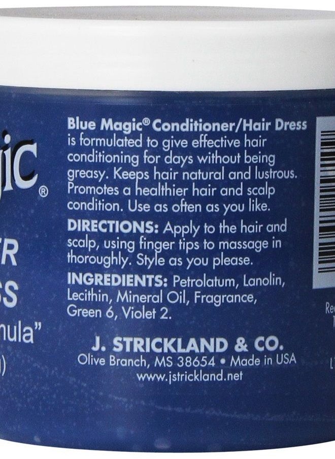 BLUE MAGIC Conditioner Hair Dress, The Original, 12-Ounce Jar  - Image 2
