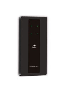Mobile 4G+ Wifi LTE With RJ45 Lan Cable and 6000mah Battery With LED Indicator 4 Light  HW85 BLACK