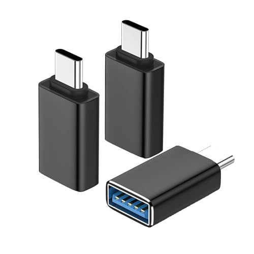 C&E C & E-USB Type C to USB A Female OTG Adapter Compatible with MacBook Pro/Air 2019 2018 2017, Galaxy S20 S20+ Ultra Note 10 S9 S8USB Adapter, MacBook Air 2018 & All Type-C Devices [3 Pack] - Image 1