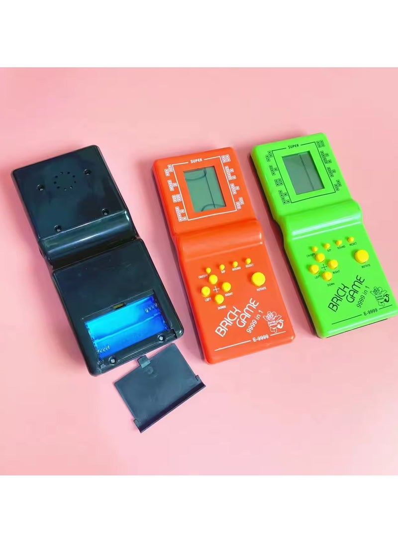Pack of 3 Pcs Brick Game Console – Large Screen Handheld Electronic Games with 23 Built-in Classic Games for Kids & Adults (Random Colours)  - Image 4