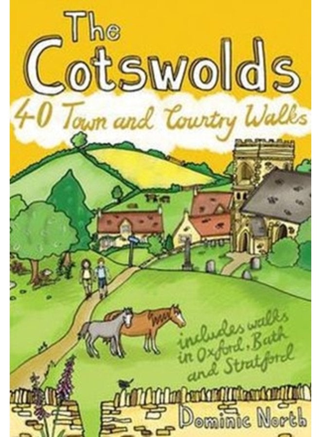 The Cotswolds 40 Town and Country Walks - Paperback