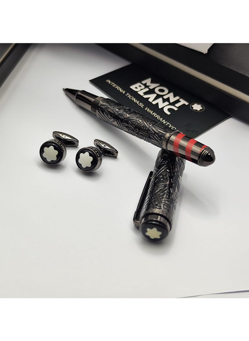 Mont Blanc Mont Blanc pen and cufflink Estelle Estelle New latest version Mont Blanc 