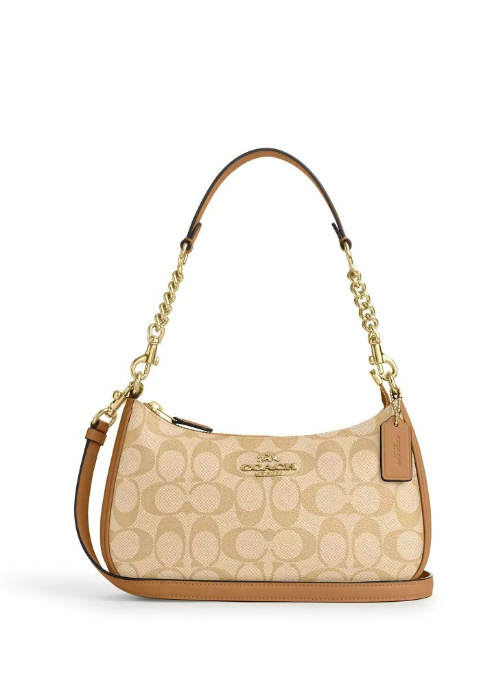 coachoutlet Coach Outlet Teri Shoulder Bag In Signature - Image 1