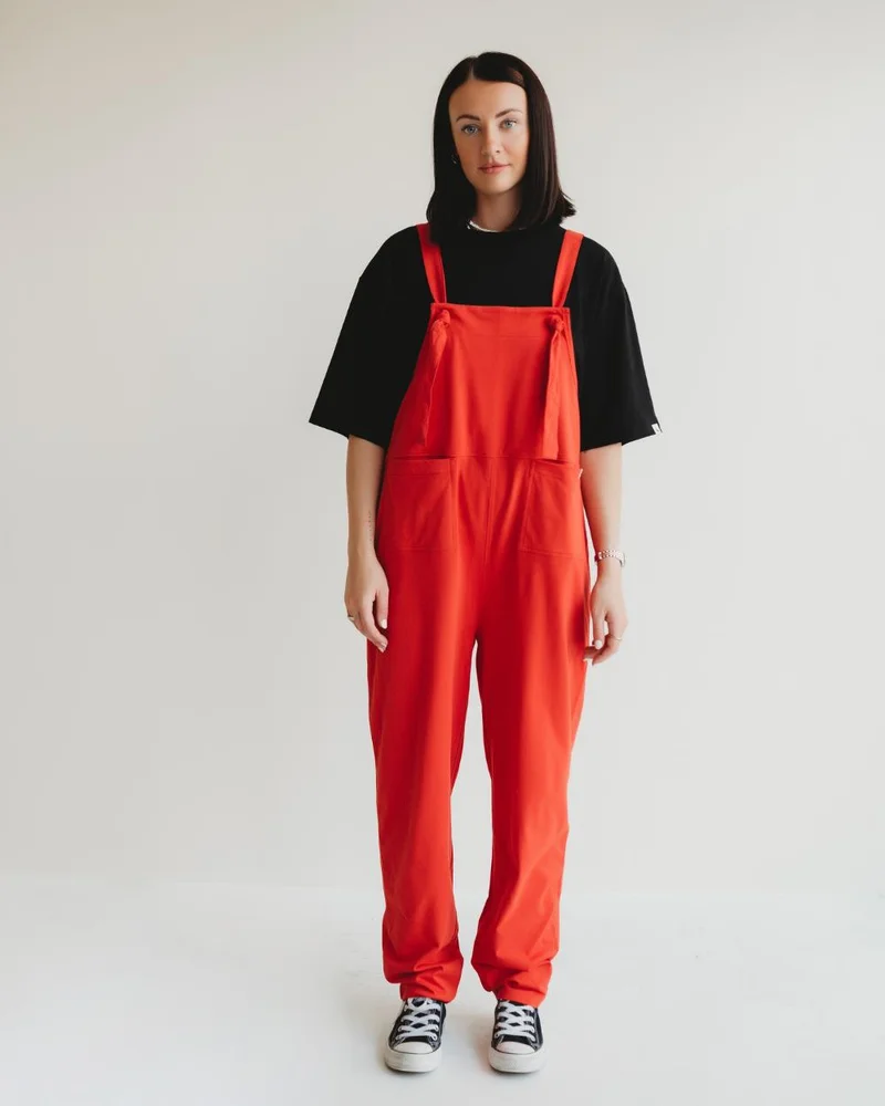 ترتلدوف لندن Lila Red Dungarees