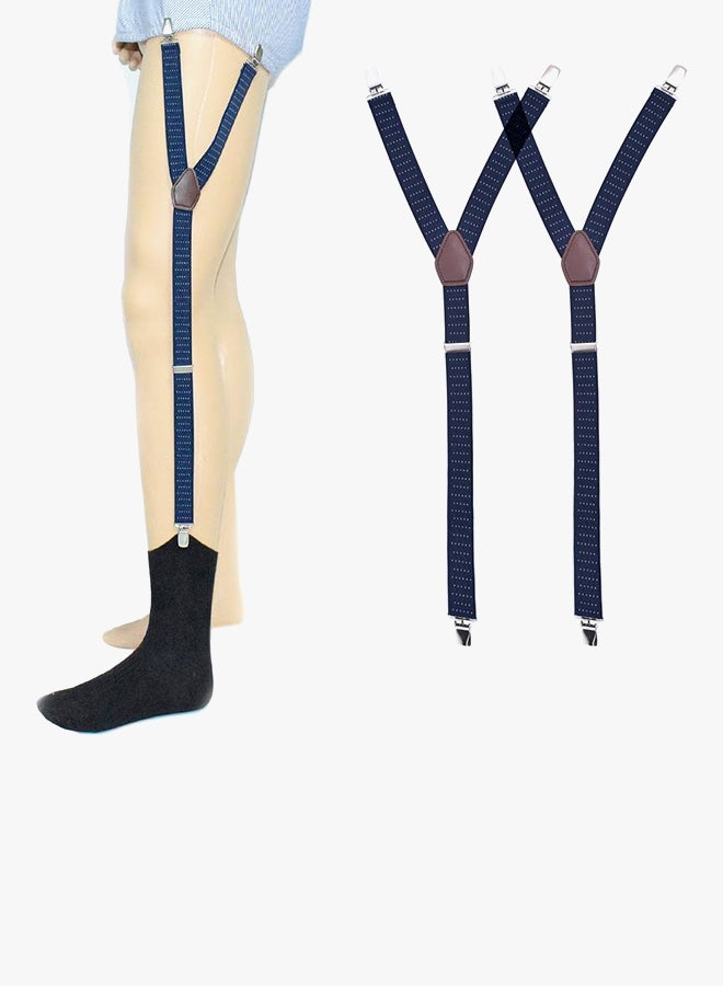 سوكو ميش زوج حمالات لتثبيت القميص أزرق - Image 2