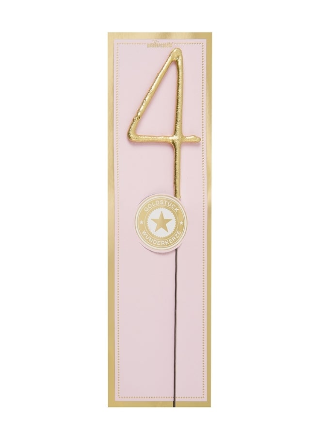 Wondercandle شمعة شرارة ذهبية - رقم 4 - Image 3