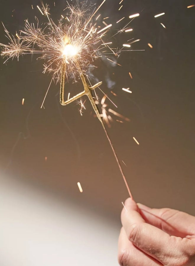 Wondercandle شمعة شرارة ذهبية - رقم 4 - Image 1