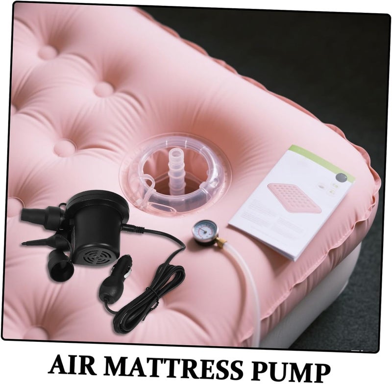 Gadpiparty Electric Air Pump for Mattress and Inflatables with 3 Nozzles, Portable Compact Electric Pump for Outdoor Pool Floats, Beds, Rafts, US Plug 110v - Image 3