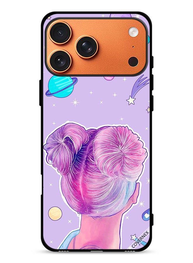 Covernex Apple iPhone 17 Pro Max Protective Case Cover Girl And Space Stars Art - Image 1