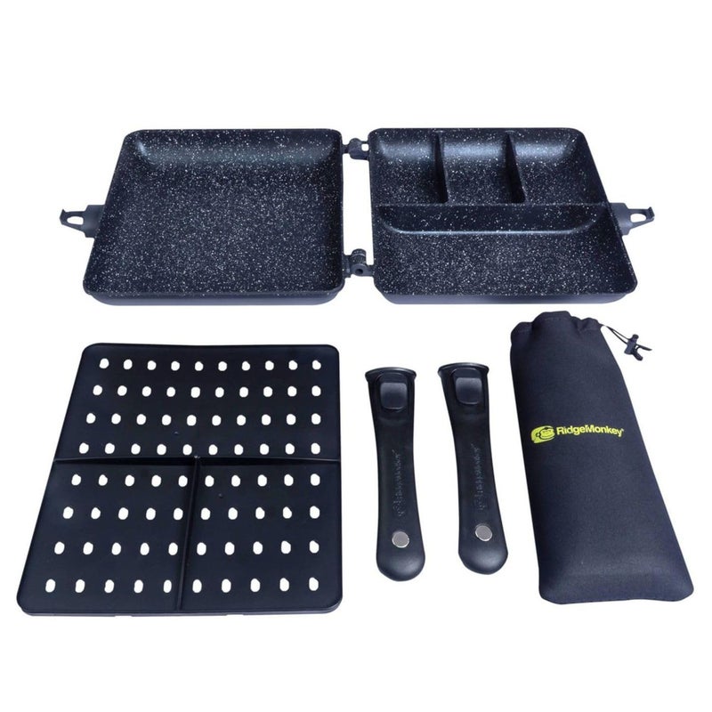 Ridgemonkey  Connect Combi  Steamer XXL Granite Edition Grey