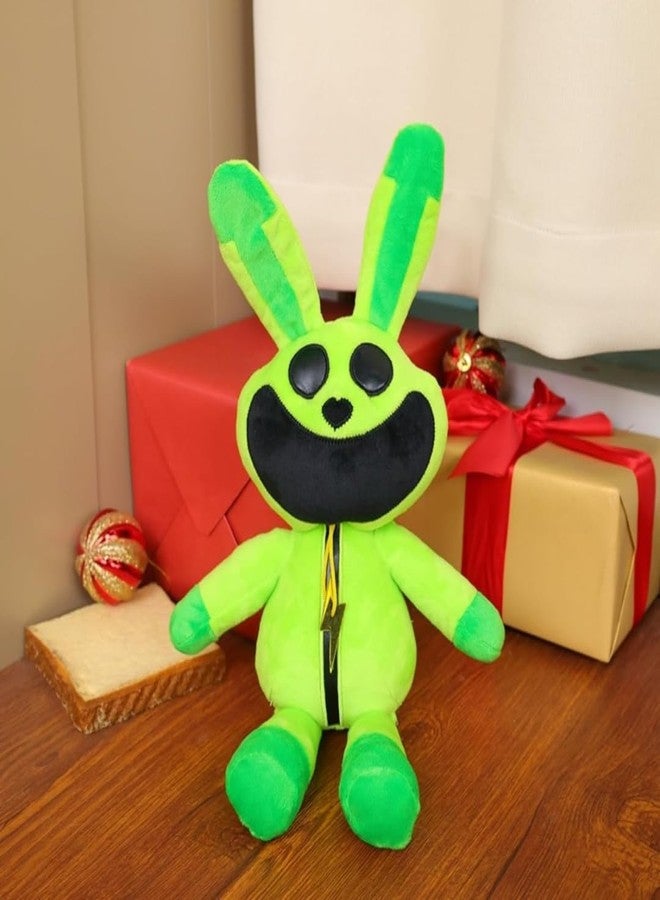 TechMax Solution Green Cute Big Smile Plush Toy Soft Stuffed Cartoon Animal Doll for Kids Hugging Gift Premium Plush Design 60 CM Style 18 - Image 5