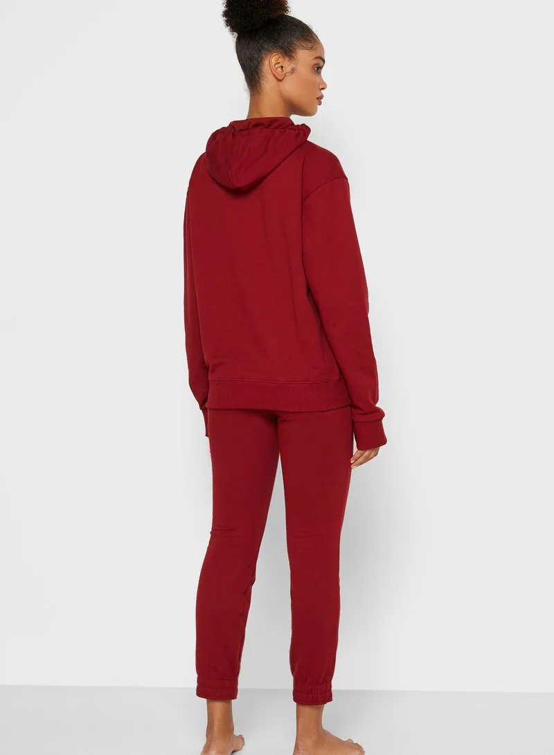Ginger Basics Hoodie with pocket Jogger Set