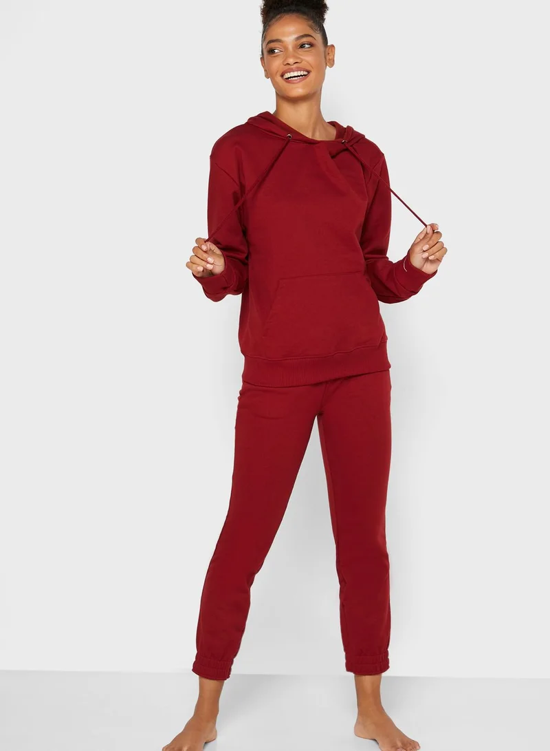 Ginger Basics Hoodie with pocket Jogger Set
