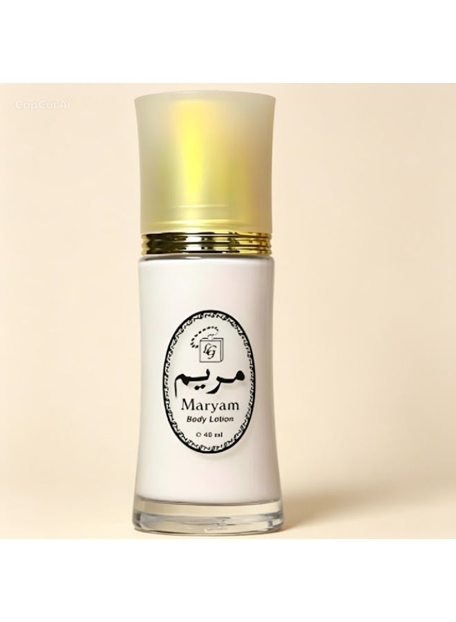 Maryam Hydrating Perfumed Body Lotion, 40ml (Pack of 12) - Image 2