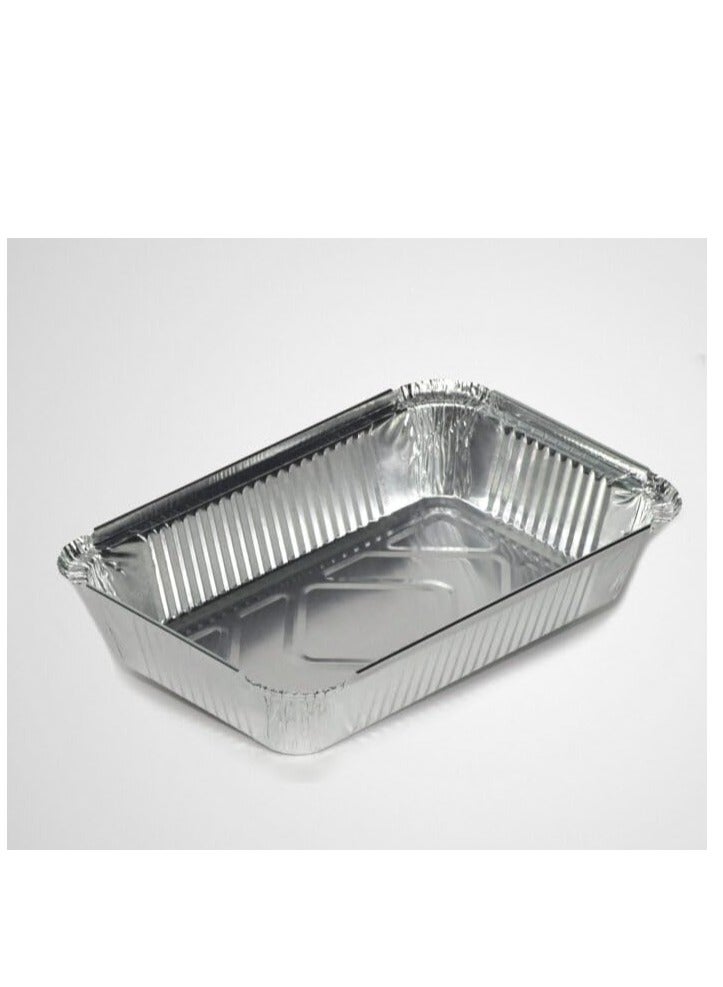 IDEAL PACK Aluminum Container with Lid 8389 Pack 10 pcs Lunch Box  Storage box container 5PKTS - Image 4