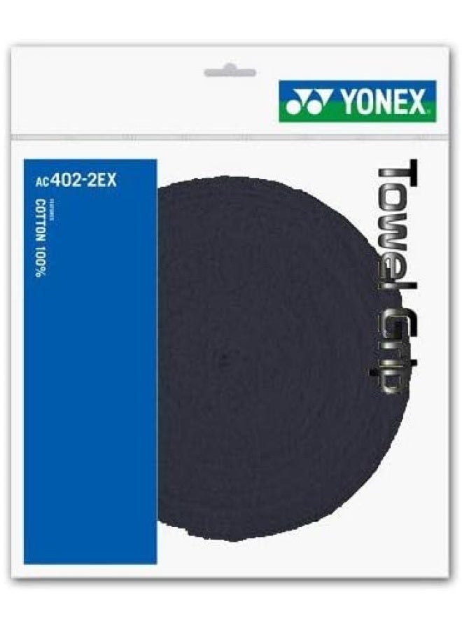 Yonex قبضة منشفة AC402-2Ex - أسود
