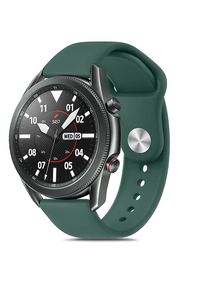 O Ozone Silicone Bands For Samsung Galaxy Watch 3 45mm Galaxy Watch 46mm, 22mm Quick Release Soft Silicone Replacement Watch Strap for Women Men- Tarmac  - Image 1