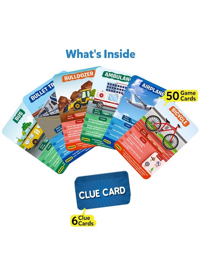 Skillmatics لعبة ورق تخمين في 10 أشياء تذهب هدايا للأطفال من 6 سنوات وما فوق لعبة سريعة من الأسئلة الذكية لعبة عائلية ممتعة - Image 3