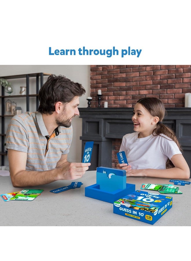 Skillmatics لعبة ورق تخمين في 10 أشياء تذهب هدايا للأطفال من 6 سنوات وما فوق لعبة سريعة من الأسئلة الذكية لعبة عائلية ممتعة - Image 5