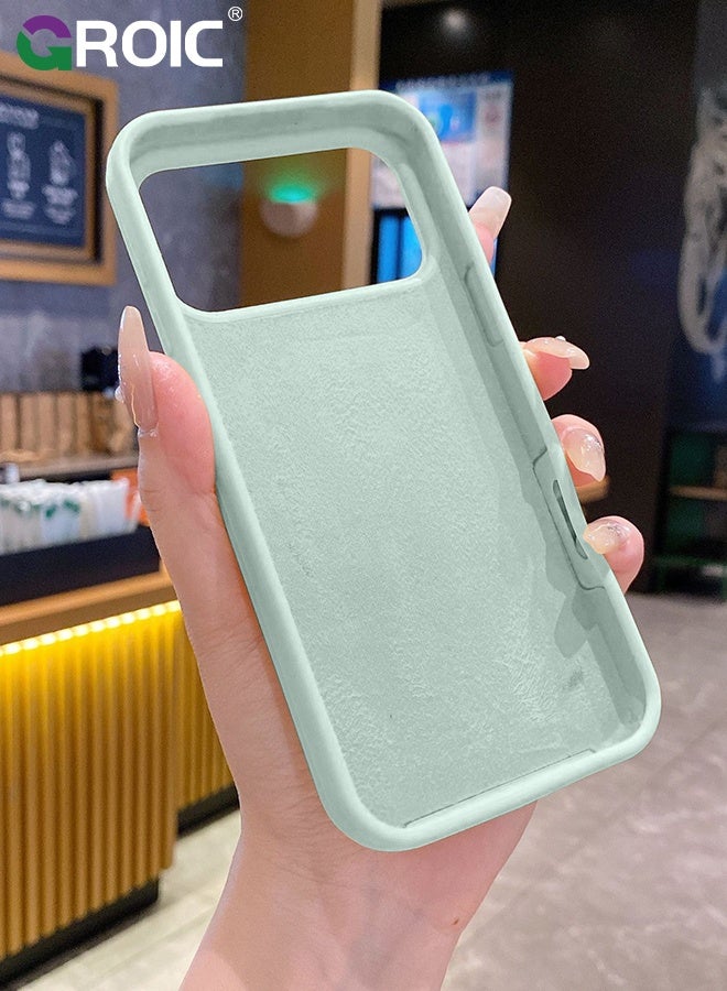 GROIC Silicone Suction Cup Phone Case for iPhone 17 Air, Self-Adhesive Grip Cover for Smooth Surfaces, No-Slip Grip, Shockproof Protection for iphone 17 Air  (Sky Blue) - Image 4