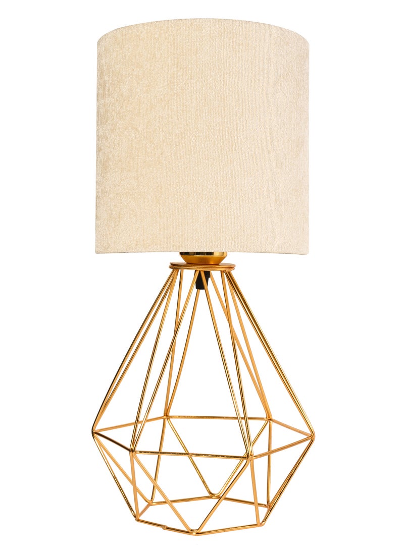 El Rawda Lighting Diamond Fit Table Lamp - Gold 
