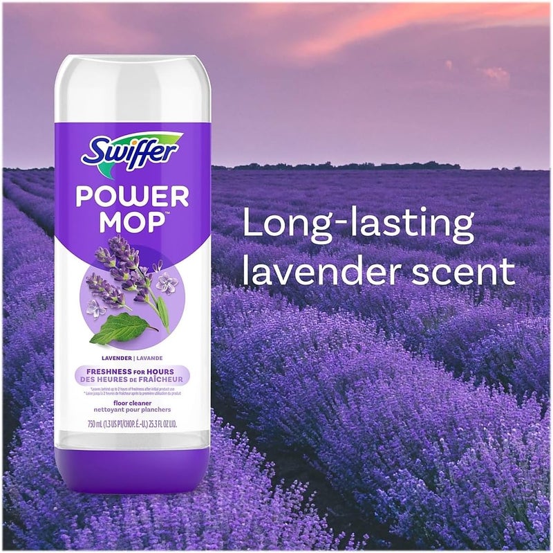 Procter & Gamble Swiffer Power Mop Cleaning Solution - Lavender Scent - Image 3