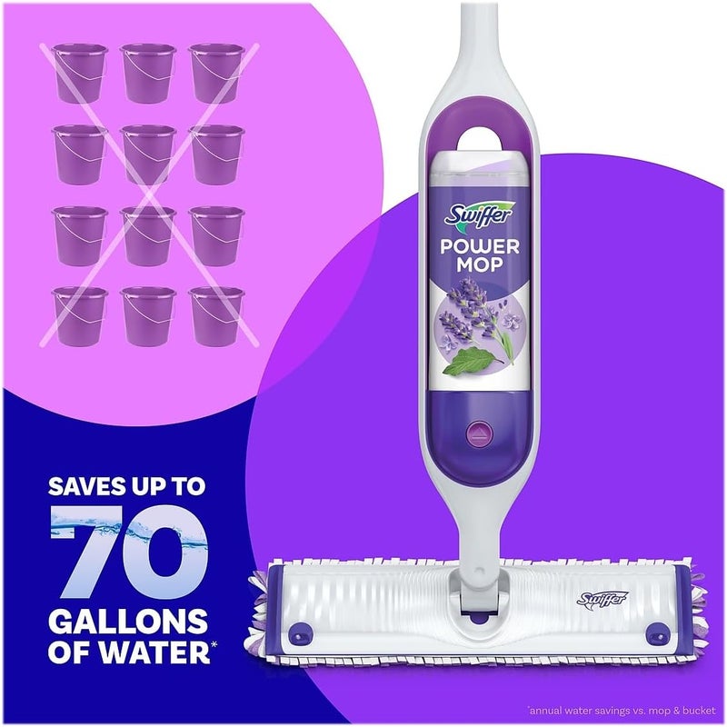 Procter & Gamble Swiffer Power Mop Cleaning Solution - Lavender Scent - Image 4