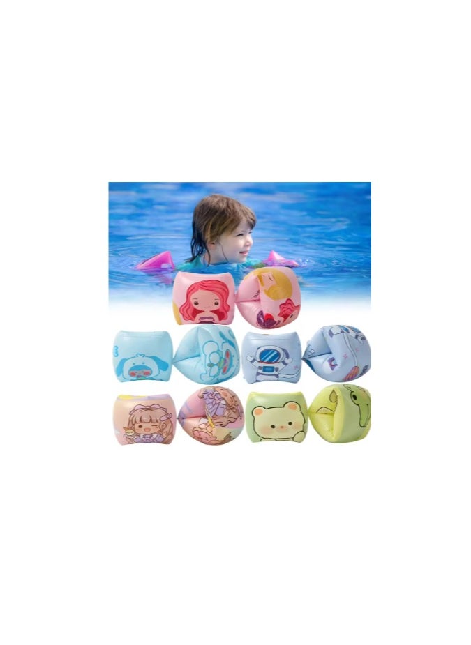 Generic Kids Summer Set (Spaceship Float + Swimming Armbands + Swimming Goggles + Sponge Water Gun)  - Image 2