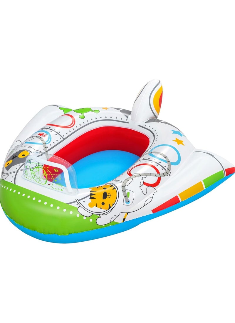 Generic Kids Summer Set (Spaceship Float + Swimming Armbands + Swimming Goggles + Sponge Water Gun)  - Image 3