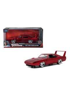 Fast & Furious Jada Fast & Furious 6 1969 Dodge Charger Daytona Car (1:24, Red)  - Image 2