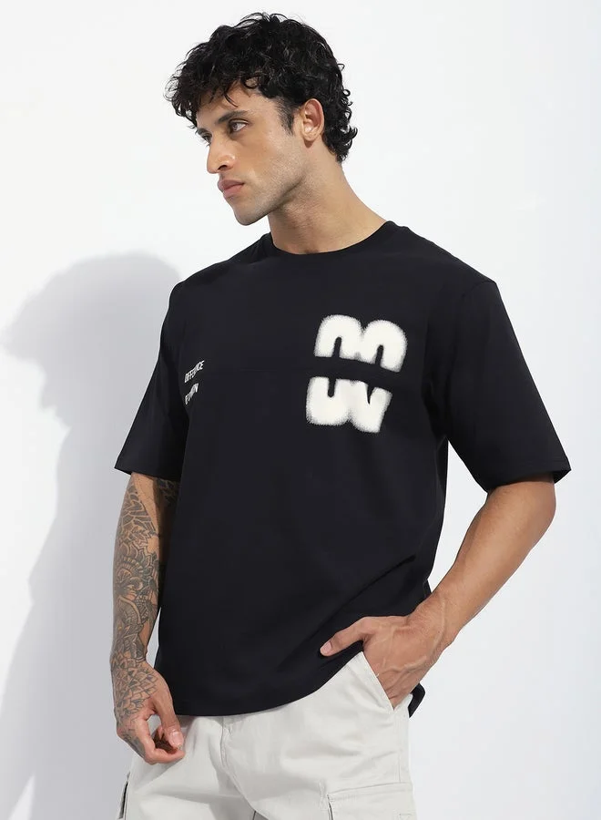 Difference of Opinion Men Oversized Short Sleeve Printed T-Shirt