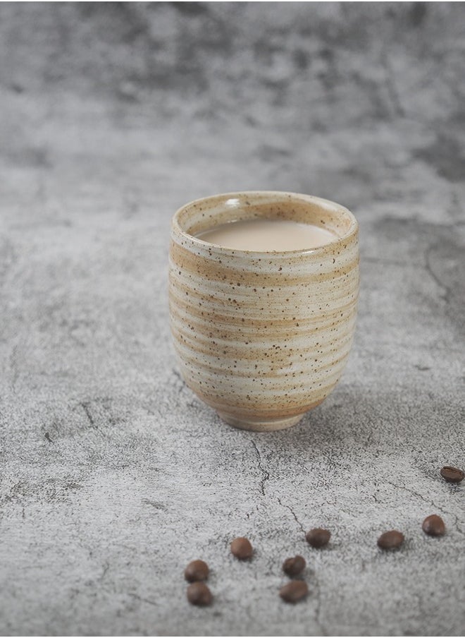 ShebSheb Retro Ceramic Coffee Mug,Coarse Pottery Coffee Cup  - Image 2