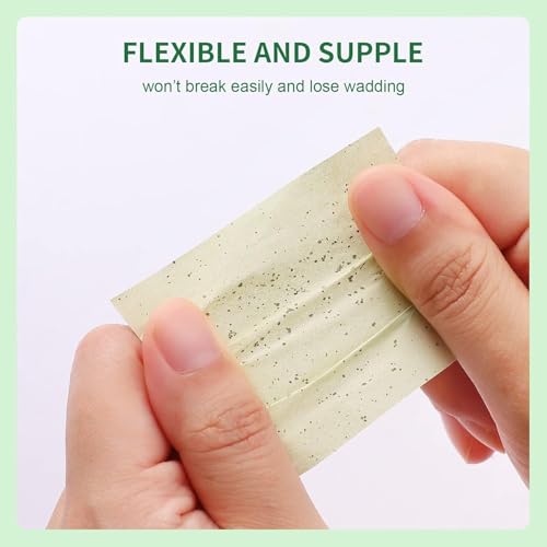 Kiwee 100Pcs Korean Face Blotting Paper for Oily Skin, Natural Linen Bloating Papers for Oily Face, Oil Absorbing Sheets for Face, with Built-in Mirror & Powder Puff Pad for Men and Women - Image 5