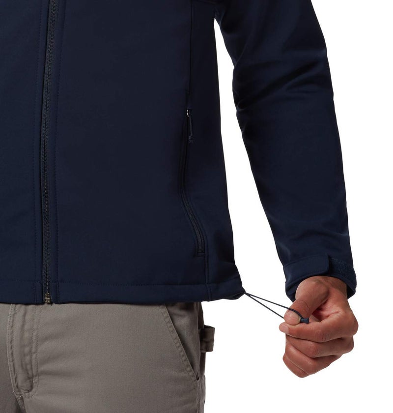 Columbia Men's Ascender Softshell Front-Zip Jacket, Collegiate Navy, Large - Image 4