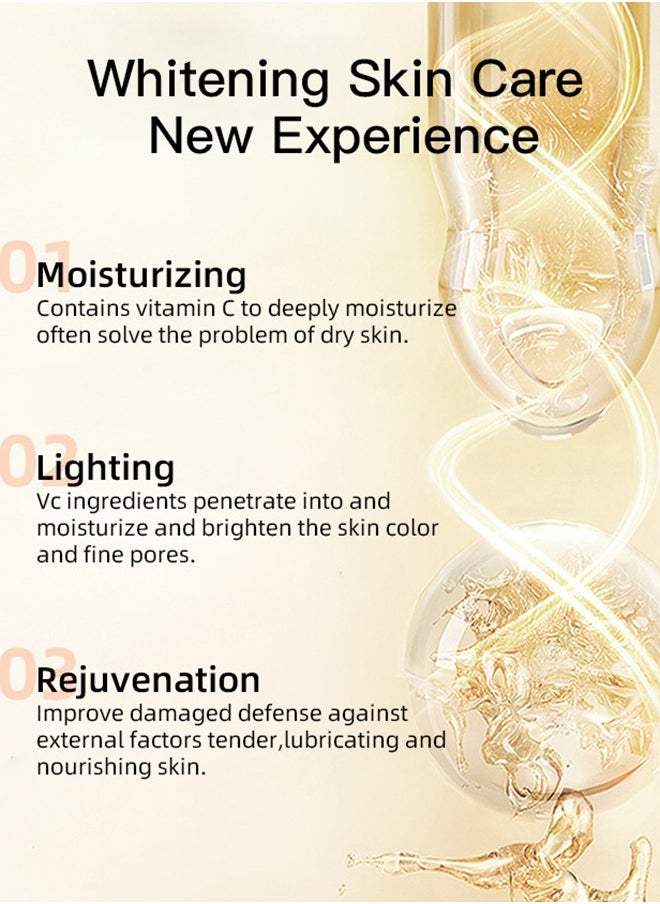 Skin Care 20% Vitamin C + E Ferulic Acid Serum - 30ML - Lightweight, Non-Greasy Formula - Use Daily to Brighten, Restore & Correct Skin - Recommended for All Skin Types