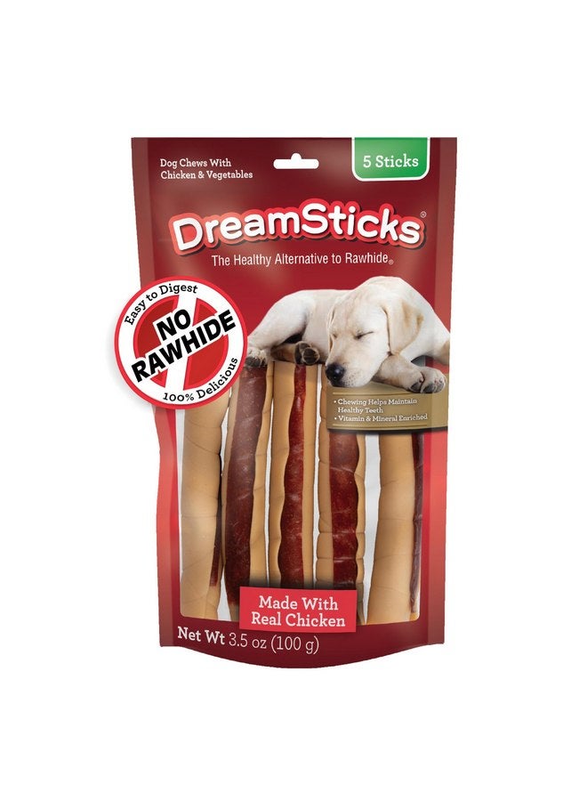 DreamBone DreamSticks, Treat Your Dog to a Chew Made WIth Real Chicken and Vegatables - Image 1