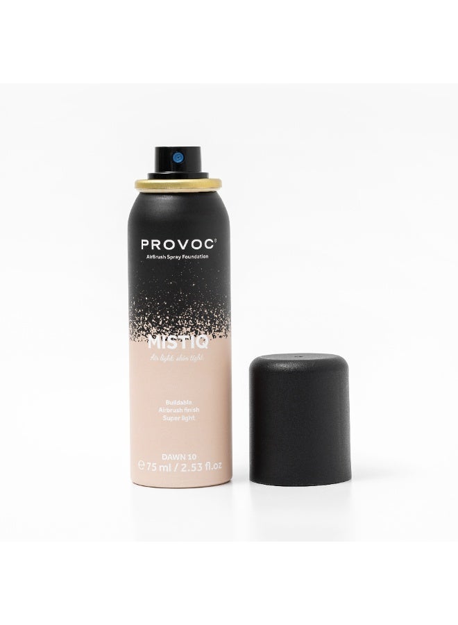 PROVOC MISTIQ Spray Foundation 10 Dawn 75ML - Image 1