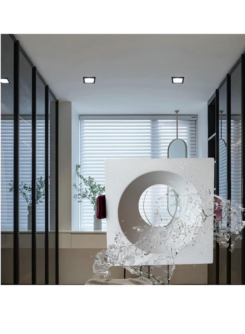 شروق الشمس إطار مربع للتركيب على السقف مزود بإضاءة LED مقاوم للماء  - Image 5