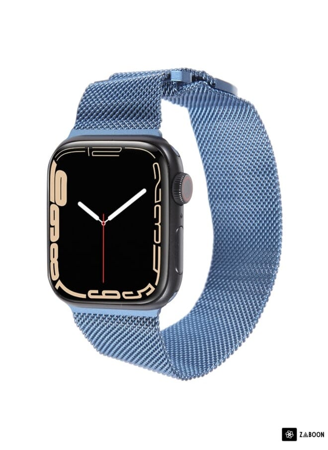 Zaboon - Apple Watch 7 41mm Milanese Metal Magnetic Watch Band - Image 1