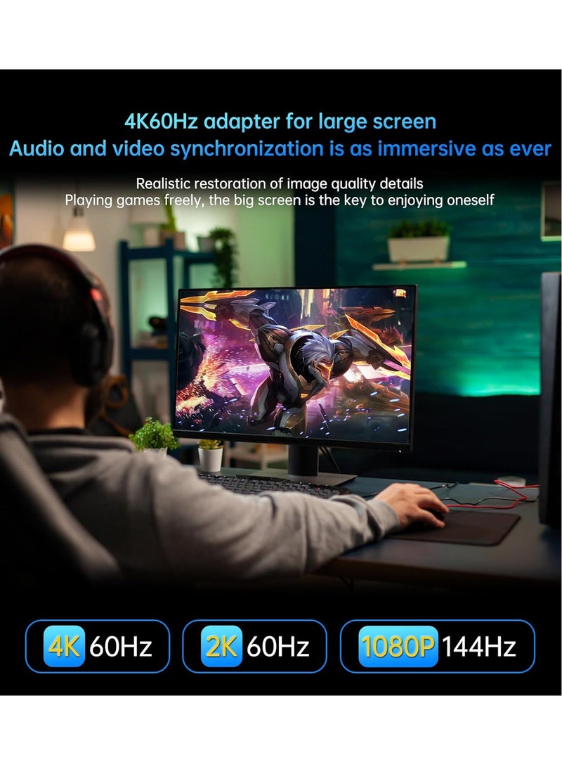 ليسو محطة الإرساء 13 في 1 لـ Steam Deck OLED و ROG Ally X و Legion GO - مروحتان تبريد مزدوجتان، تتيح تفكيك، صندوق M.2 NVMe، دقة 4K@60Hz، 4 منافذ USB، شحن 100W PD، Ethernet بسرعة Gigabit مناسبة لـ Steam Deck. - Image 3