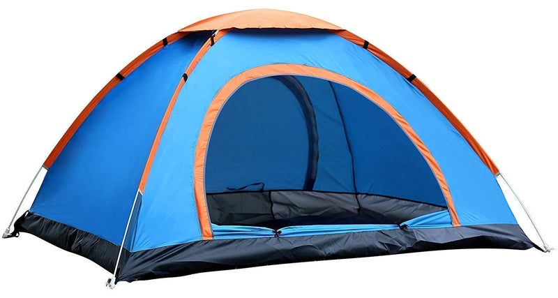 PIHARVA خيمة محمولة للتخييم | إعداد سهل خلال 5-10 دقائق للنزهات، والمشي، والتجوال | خيمة سفر مقاومة للماء والرياح | تهوية هوائية ممتازة، متعددة الألوان - Image 1