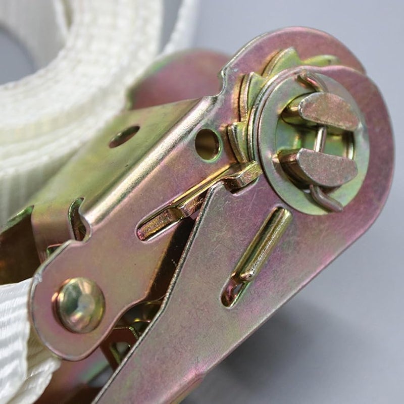 Heavy Duty Ratchet Straps 1000kg Tensile Force Cargo Tie Down Strap 6M Blue - Image 4