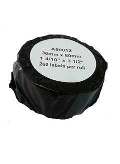 COMPATIBLE for Dymo 99012 S0722400 36 mm x 89 mm Multipurpose Large Address Labels Self Adhesive Paper Label (1)