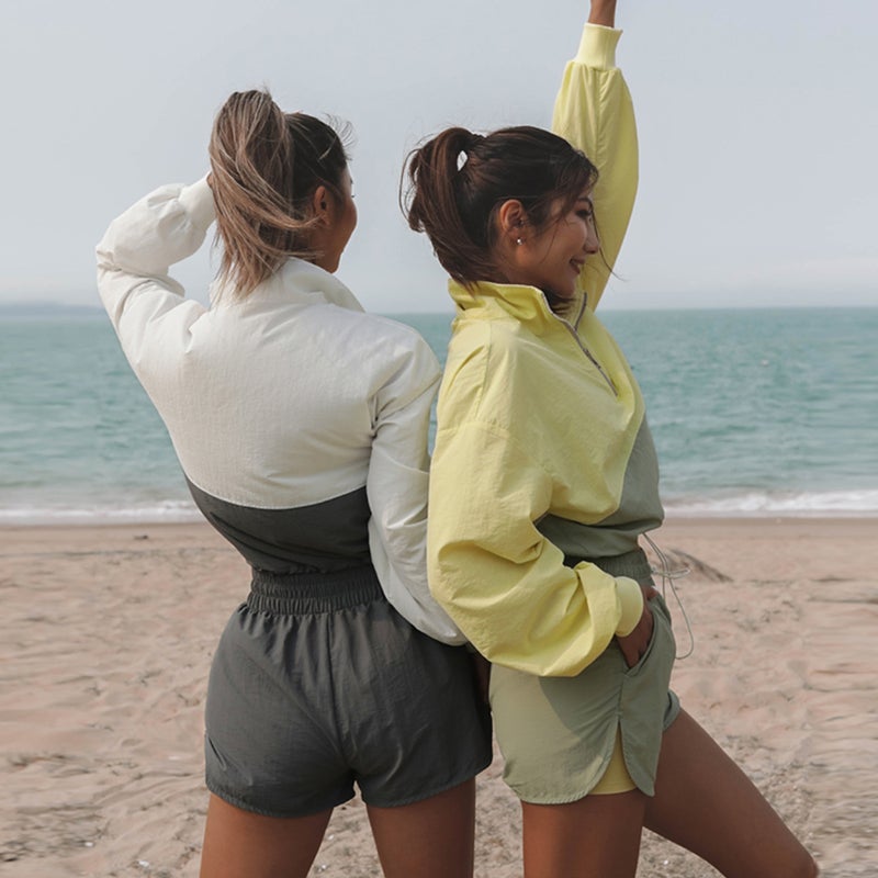 Women's Sports Hoodie and Shorts Set - Image 4