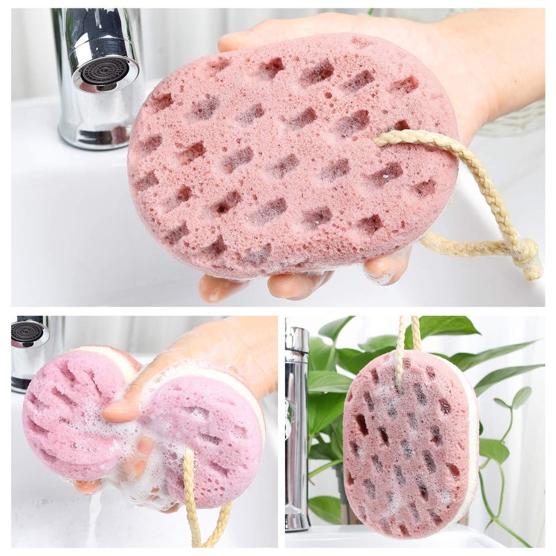 RRJ Bath Sponge For Bathing, Loofah Sponge For Men & Women - Image 1