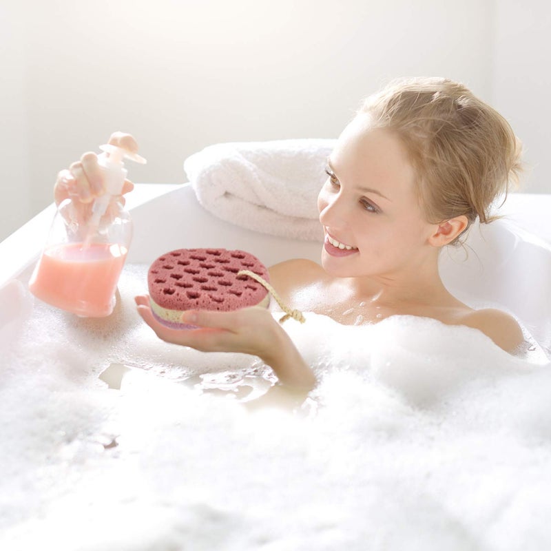 RRJ Bath Sponge For Bathing, Loofah Sponge For Men & Women - Image 2