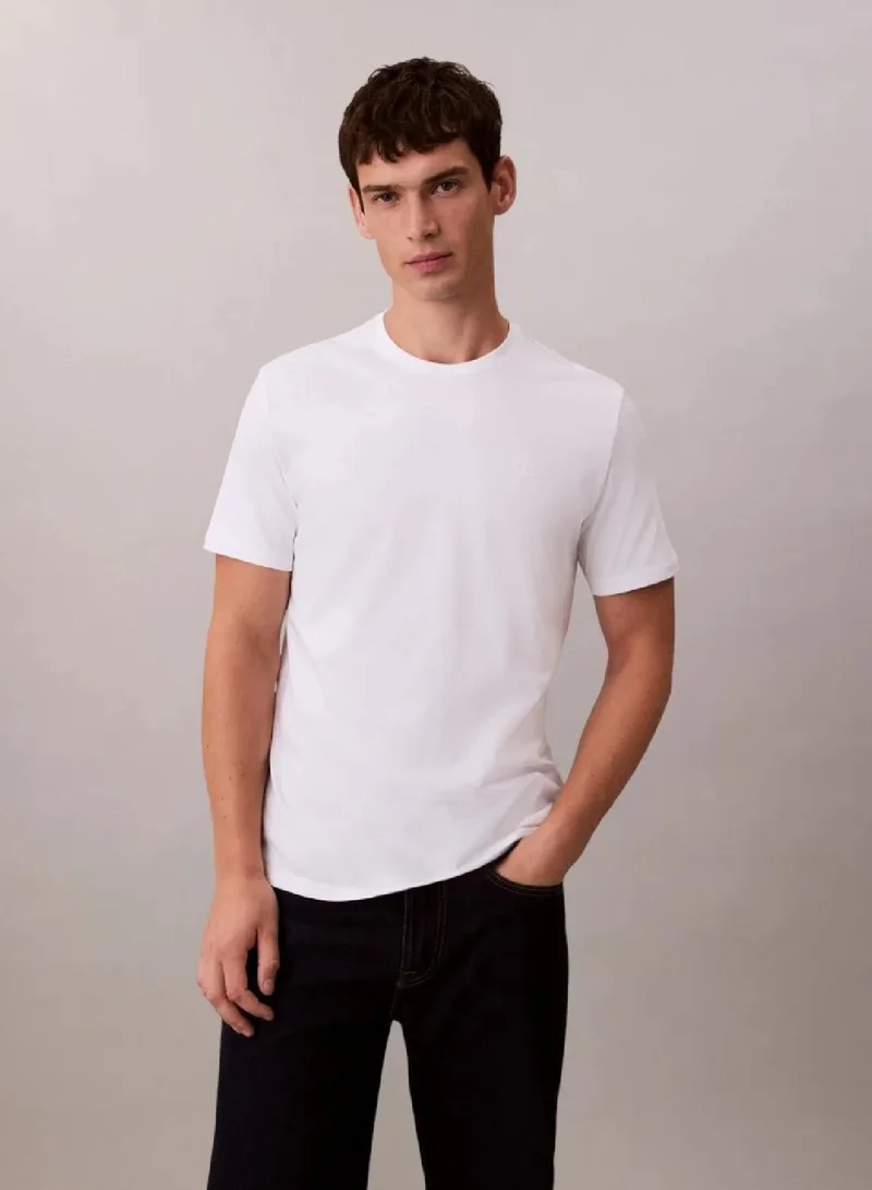 Monogram Logo Cotton T-Shirt