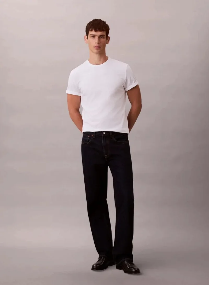 Calvin Klein Monogram Logo Cotton T-Shirt